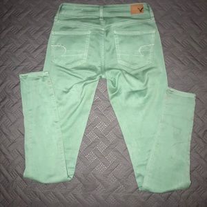 American eagle jeggings super stretch size 0